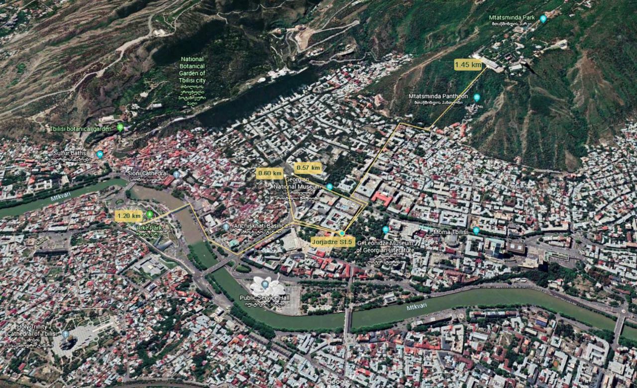 Twins Hotell Tbilisi Eksteriør bilde